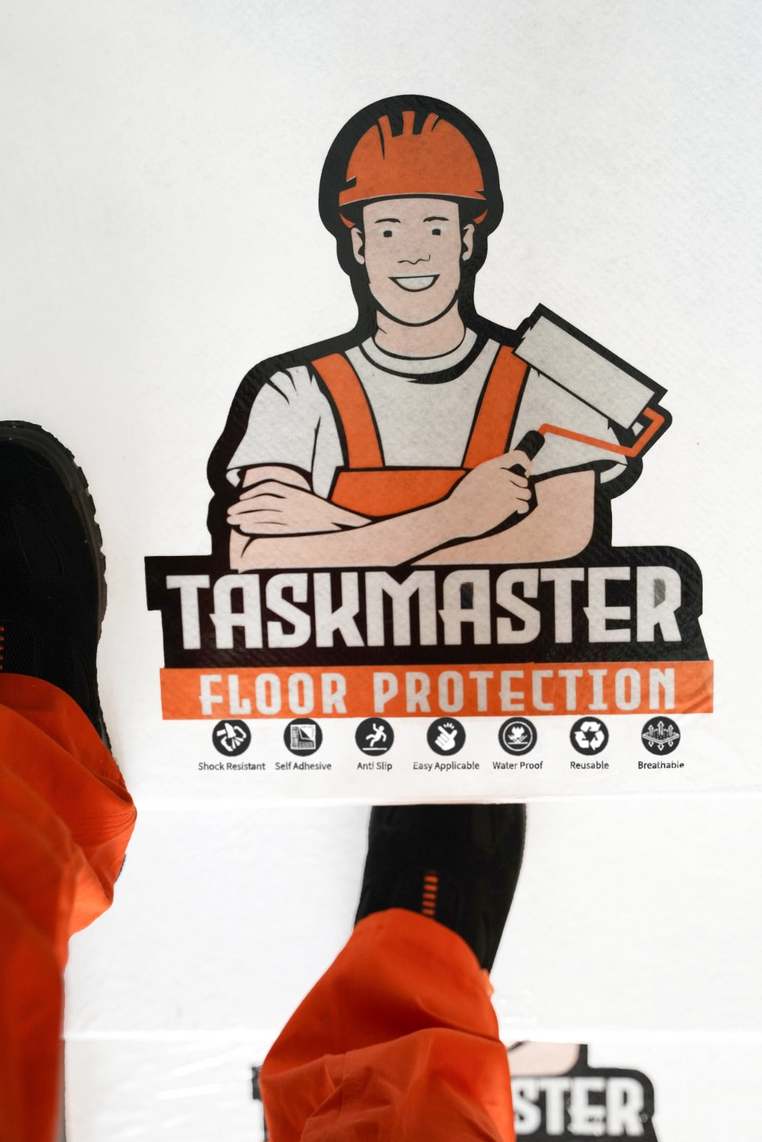 TaskMaster Surface Protection Mat Heavy Duty 150 Sqft (36" x 50')