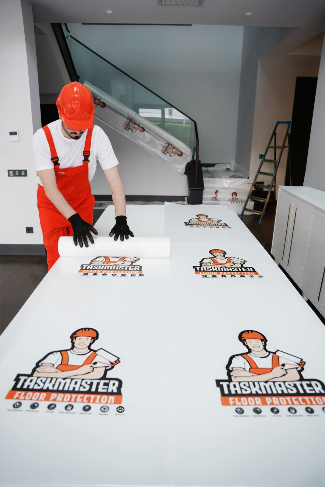 TaskMaster Surface Protection Mat Heavy Duty 150 Sqft (36" x 50')